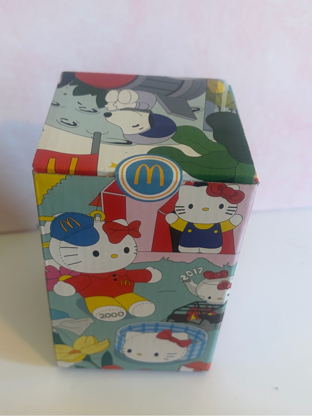 Hello Kitty x Snoopy McDonald's Glass Cup CANADA Exclusive 2024 NEW SEALED